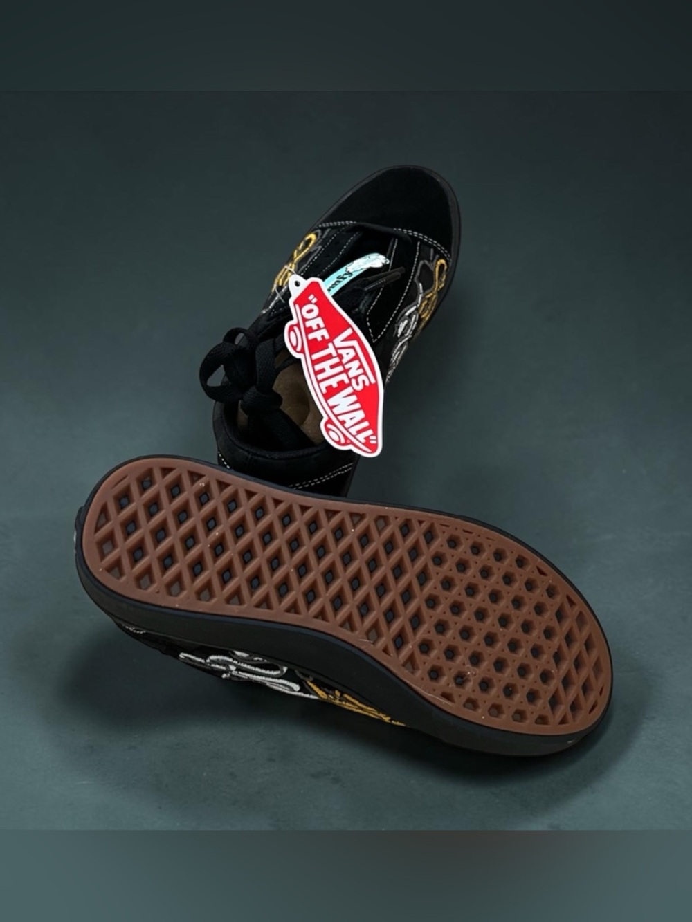 VANS ComfyCush Old Skool Ignition Black/Black Skate Shoes - Picture 5 of 11